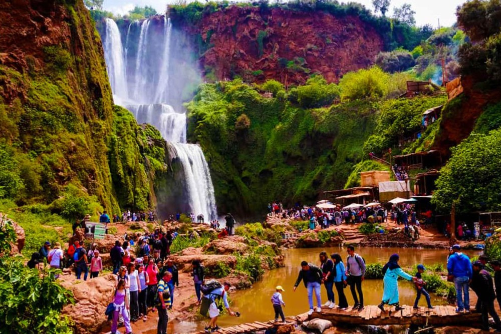 Day Tour from Marrakech to Ouzoud Waterfalls