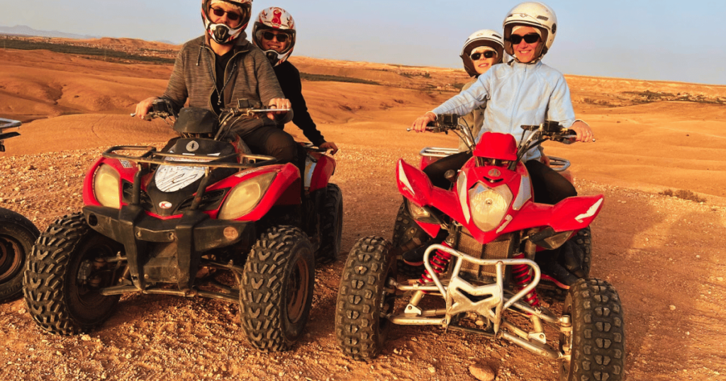 1 Hour Camel Ride and 2 Hour Quad Biking in Agafay Desert