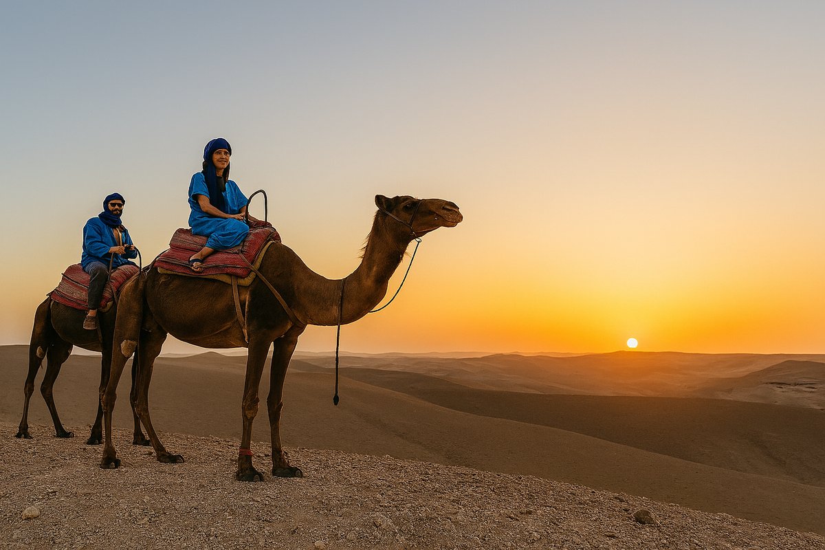 Agafay Desert Camel Ride Sunset Adventure & Views