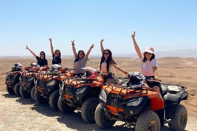 1-Hour Agafay Desert Quad Biking: Sunset Views