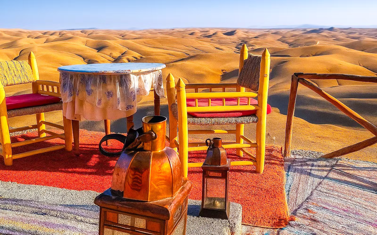 Half-Day Agafay Desert Quad Ride & Moroccan Tea