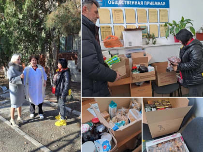 Феодосийские единороссы отправили гуманитарную помощь военному госпиталю