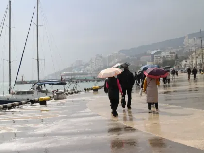 Непогода в Крыму: дожди и мокрый снег ожидаются 23 ноября