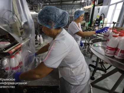 Крым увеличил объемы производства продуктов
