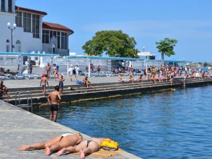 В Симферополе пекло