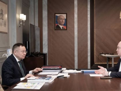 Михаил Развожаев: Сегодня встретился с министром строительства и жилищно-коммунального хозяйства России Иреком Энваровичем Файзуллиным