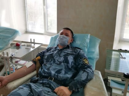 Сотрудники УИС Республики Крым являются постоянными донорами в республиканском Центре крови