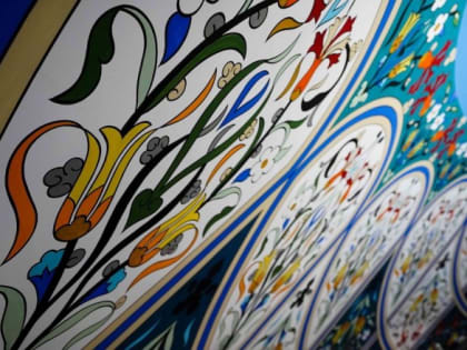 Завершена роспись главного купола Соборной мечети Крыма