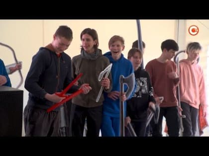 В праздник Сретения в «Херсонесе» провели историческую игровую программу для школьников