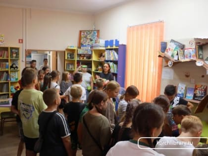 Экскурсия в библиотеку для школьников МБОУ «Школа - МТЛ»