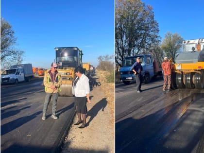 В Кировском районе продолжается ремонт дорог