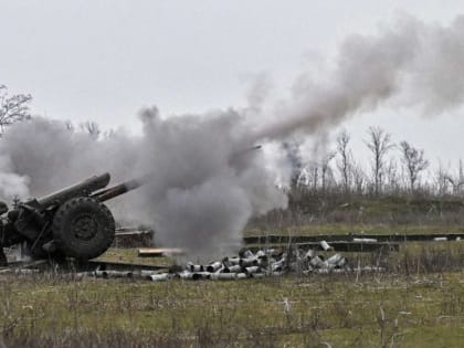 Военные РФ за сутки уничтожили восемь украинских гаубиц