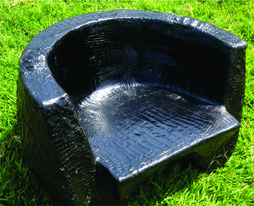 Niloticus Crocodile Bench - Interactive Sculpture by Crafts Design