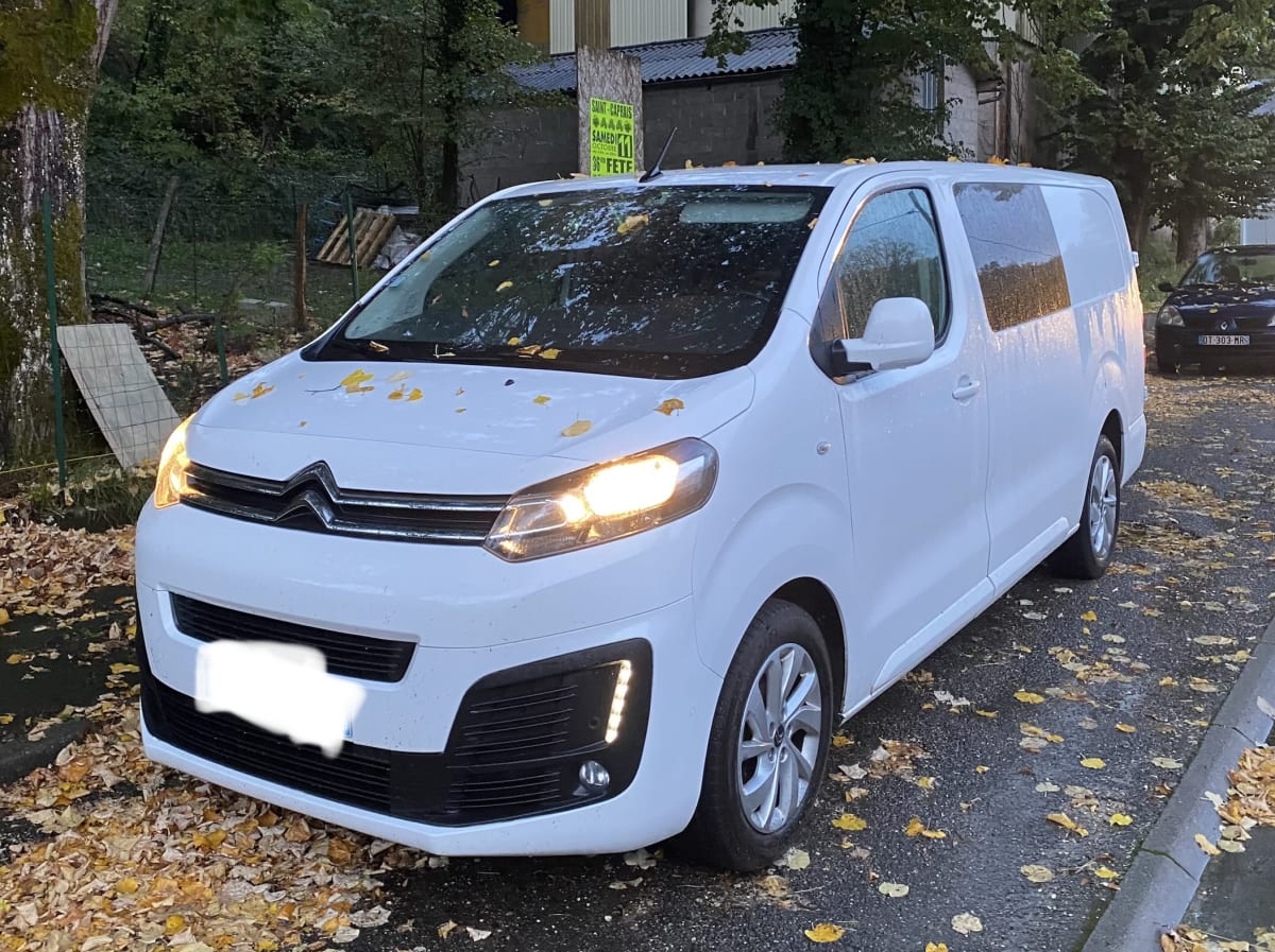 Échange Citroën Jumpy XL 6 places 2.0 BlueHdi 120cv
