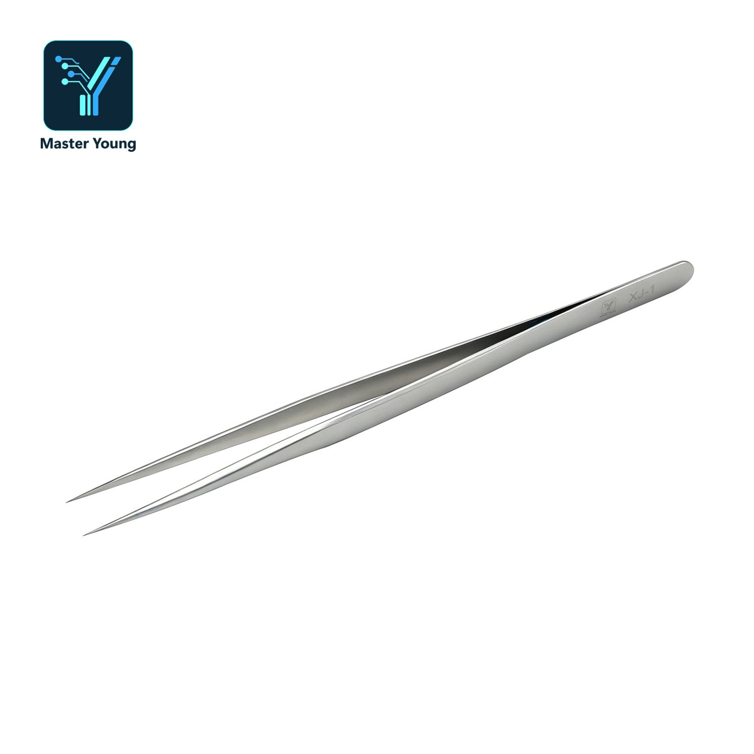 M.Y XJ-1 NON‑MAGNETIC POINTED EXTRA‑LONG TWEEZERS - Standard