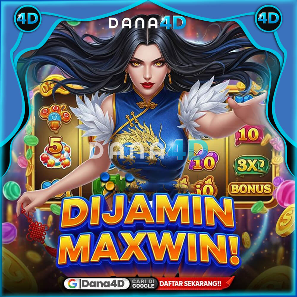 DANA4D ☁︎ Bandar Slot Depo Qris Gampang Jackpot!