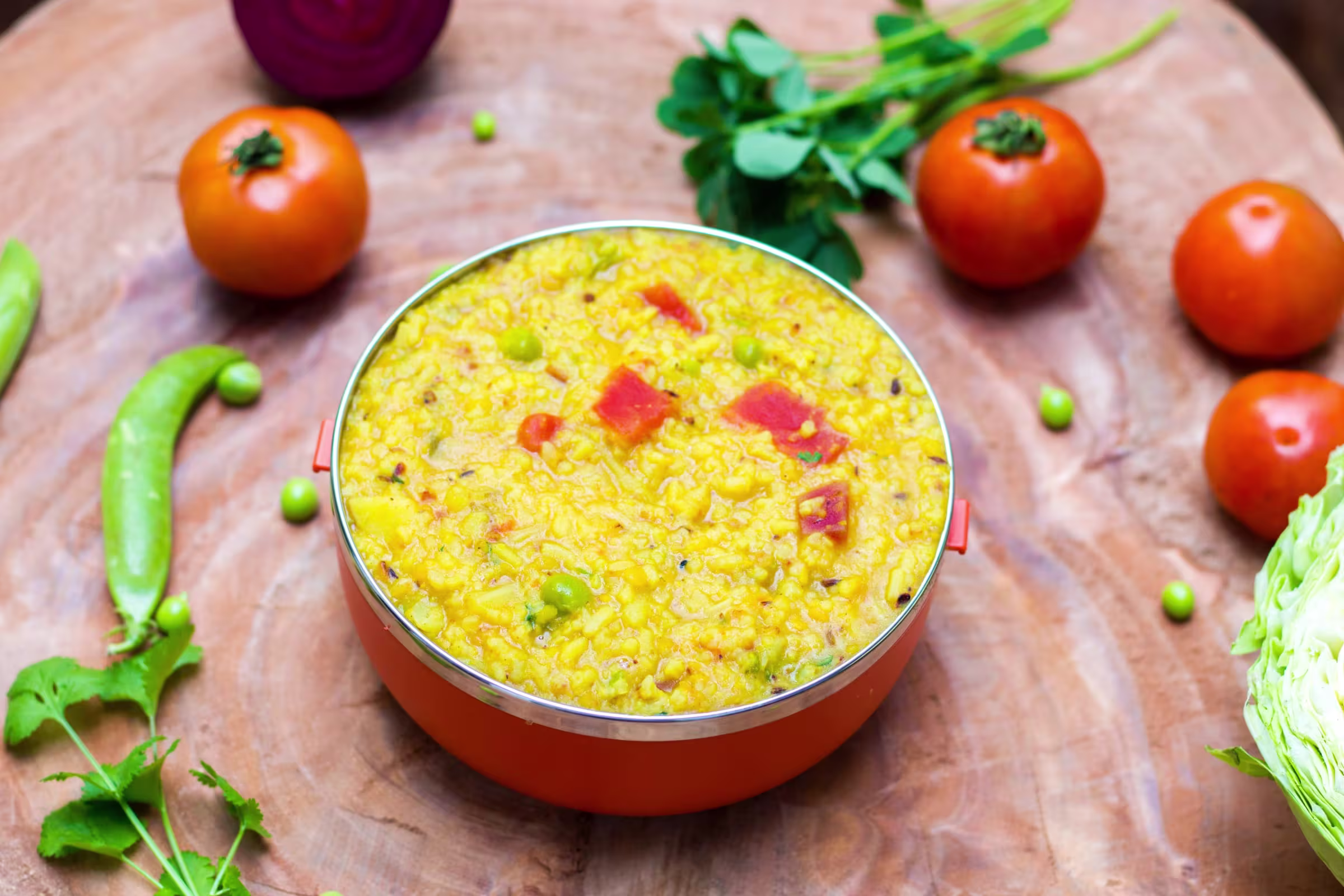 Moong dal khichdi