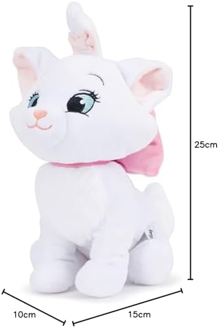 Vue 3 de Peluche Disney Marie Cm