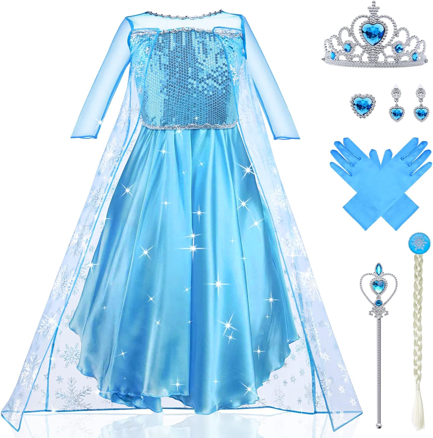 Uraqt Robe Elsa Enfant