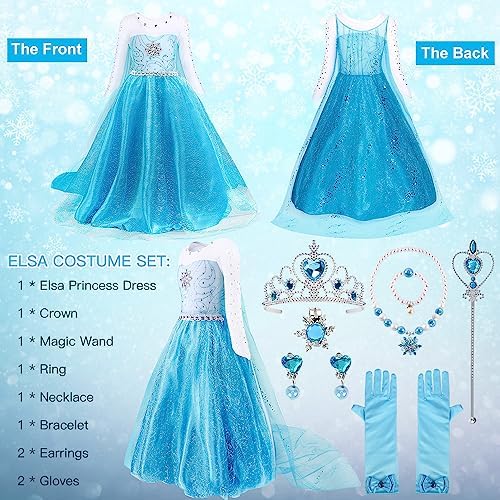 Vue 3 de Robe Princesse Bebe Fille