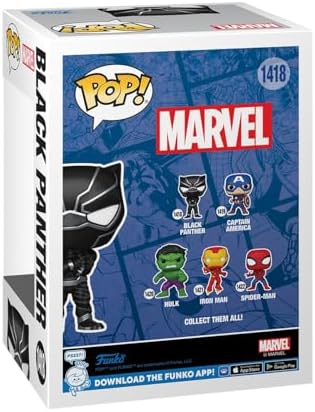 Vue 3 de Figurine Black Panther Marvel