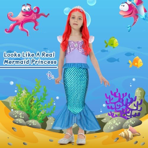 Vue 2 de Aoowu Deguisement Robe Petite