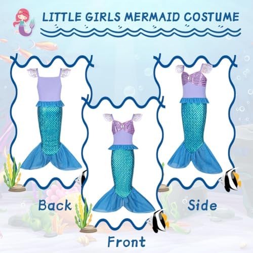 Vue 5 de Aoowu Deguisement Robe Petite