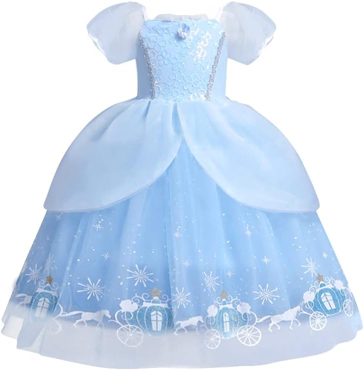 Fymnsi Filles Cendrillon Robe