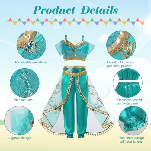 Vue 3 de Bsbuy Deguisement De Princesse