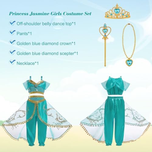 Vue 4 de Bsbuy Deguisement De Princesse