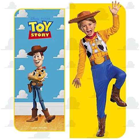 Vue 2 de Disney Officiel Costume Woody