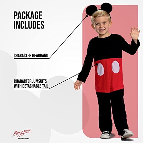 Vue 3 de Disney Mickey Costume Officiel