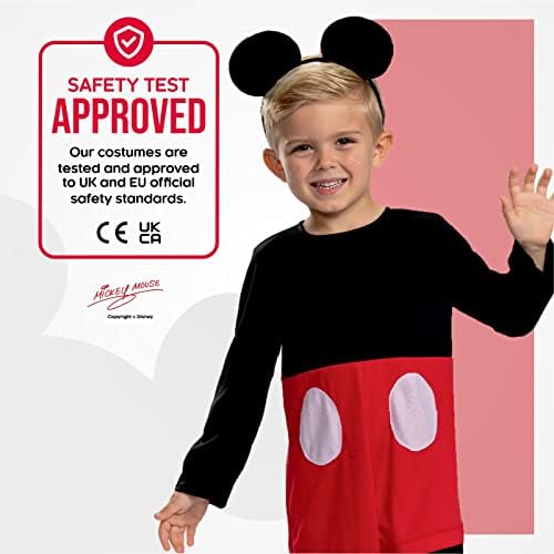 Vue 5 de Disney Mickey Costume Officiel
