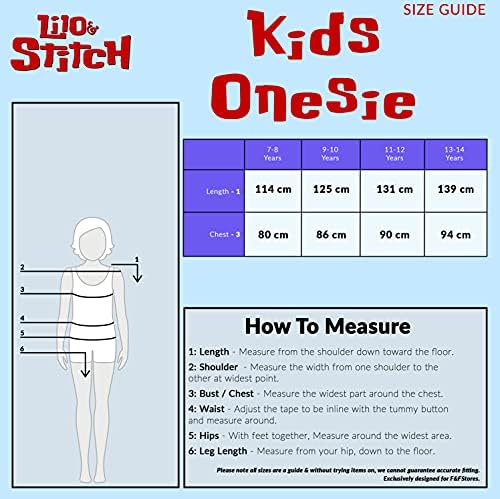 Vue 7 de Stitch Combinaison Pyjama Fille