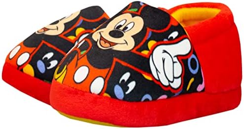 Vue 2 de Garcon Chaussons Mickey Mouse