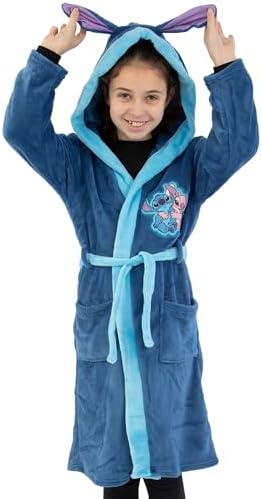 Vue 2 de Peignoir Stitch Fille Lilo