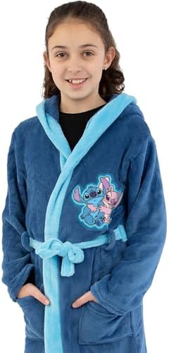 Vue 3 de Peignoir Stitch Fille Lilo