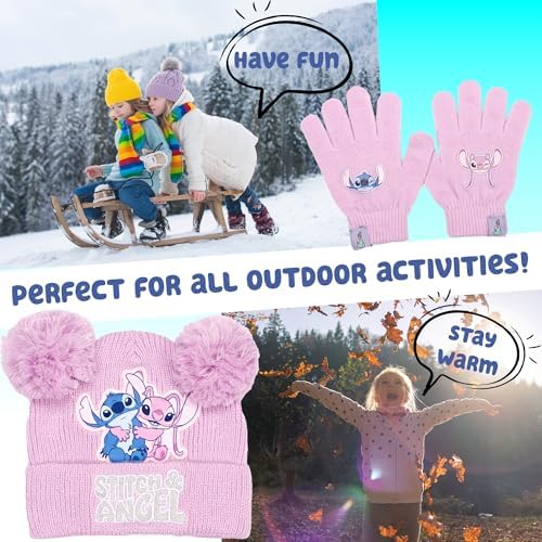 Vue 6 de Lilo Stitch Ensemble Bonnet