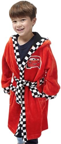 Vue 2 de Peignoir Cars Pour Enfant