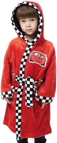 Vue 4 de Peignoir Cars Pour Enfant