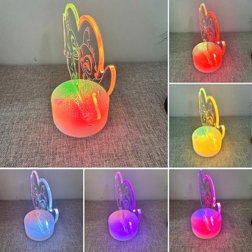 Vue 2 de Elebikk Lampe Stitch Veilleuse