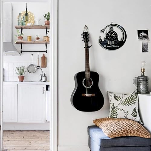 Vue 2 de Horloge Murale En Vinyle