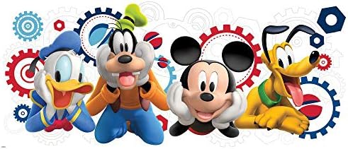 Vue 2 de Sticker Geant Repositionnable Disney