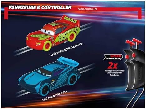 Vue 4 de Carrera Disney Pixar Cars