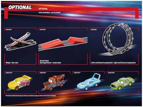 Vue 5 de Carrera Disney Pixar Cars