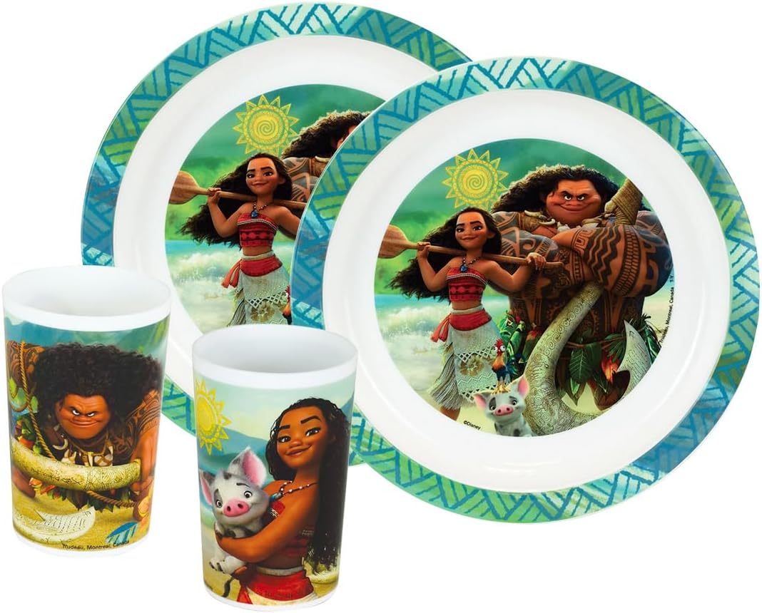 Vaiana Disney Lot Vaisselle