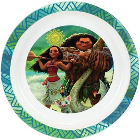 Vue 2 de Vaiana Disney Lot Vaisselle
