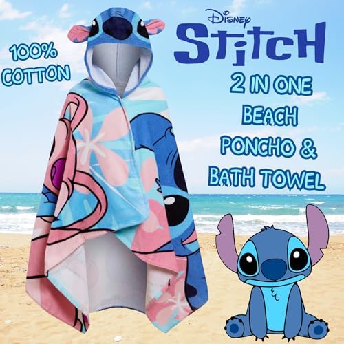 Vue 2 de Disney Serviette Poncho