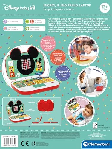 Vue 3 de Clementoni Disney Baby Mickeymon