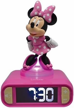 Vue 3 de Lexibook Disney Minnie Reveil